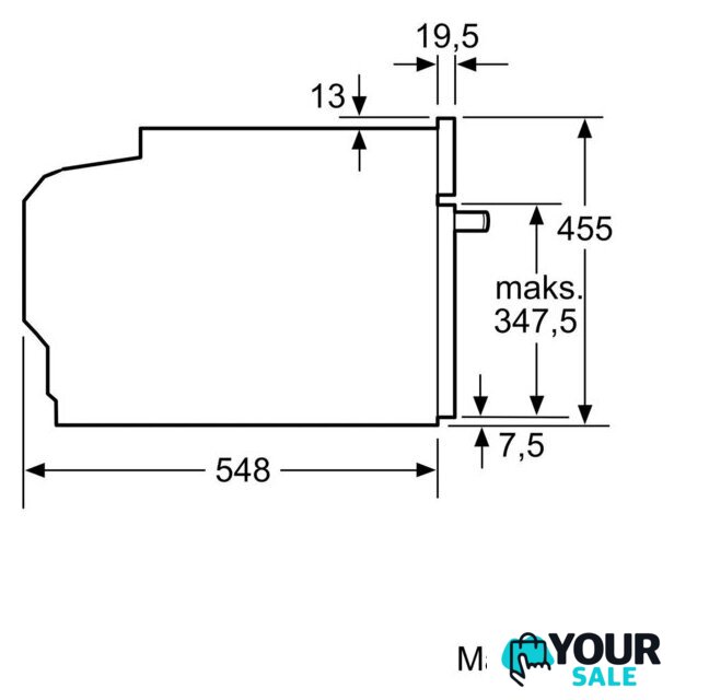 Электрический духовой шкаф Bosch Serie 8 CMG9241B1 - Изображение №9 — Интернет-магазин Your Sale