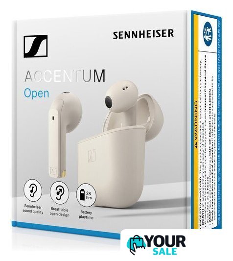 Наушники Sennheiser Accentum Open (бежевый) - Изображение №5 — Интернет-магазин Your Sale