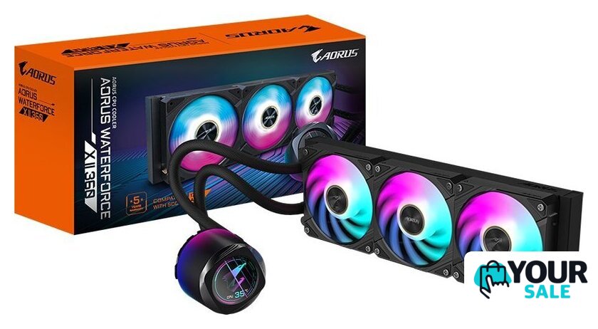 Система жидкостного охлаждения для процессора Gigabyte Aorus Waterforce X II 360 - Изображение №5 — Интернет-магазин Your Sale