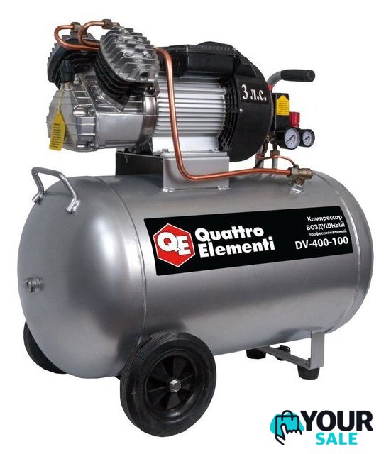 Компрессор Quattro Elementi DV-400-100 - Изображение №1 — Интернет-магазин Your Sale