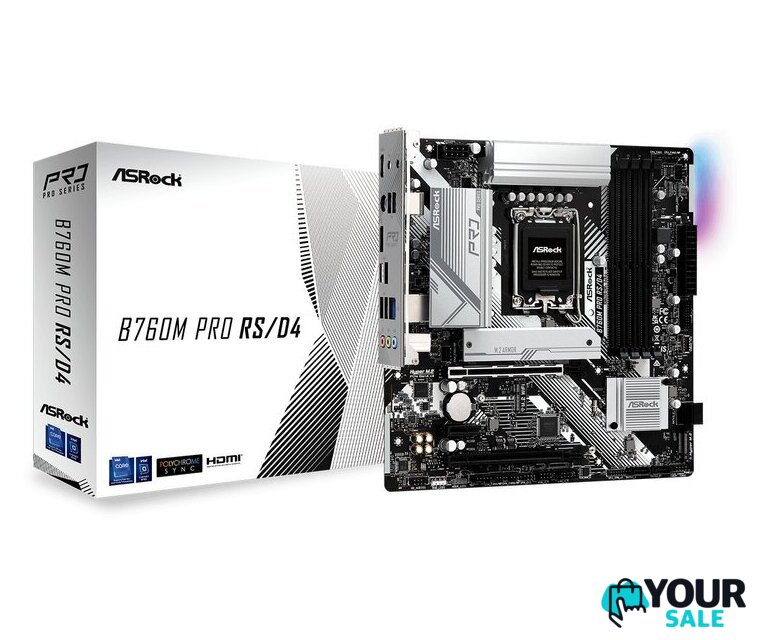 Материнская плата ASRock B760M Pro RS/D4 - Изображение №5 — Интернет-магазин Your Sale
