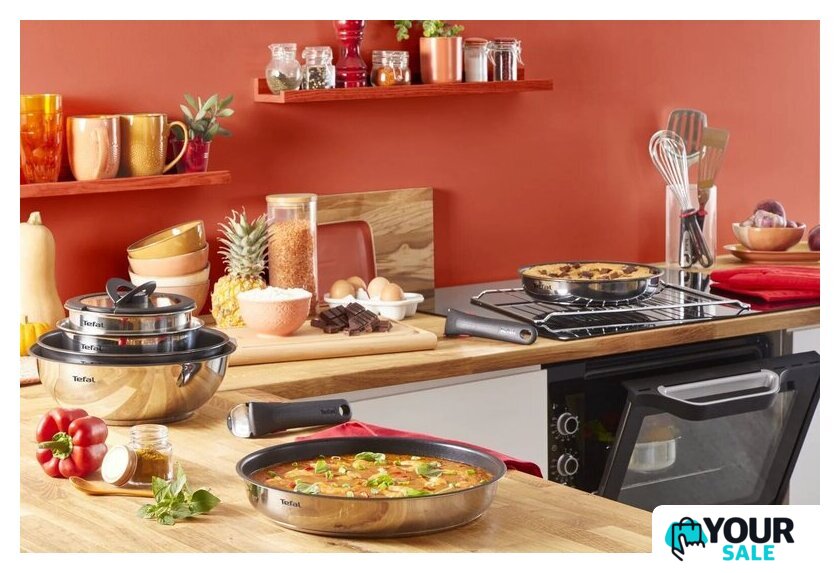 Набор сковород Tefal Ingenio Emotion L897SD74 - Изображение №9 — Интернет-магазин Your Sale