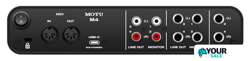 Аудиоинтерфейс MOTU M4 - Изображение №4 — Интернет-магазин Your Sale