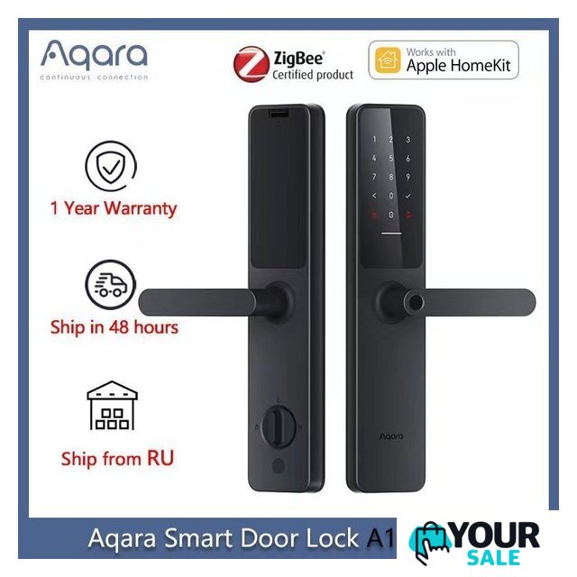 Умный дверной замок Aqara Door Lock A100 Zigbee ZNMS02ES - Изображение №2 — Интернет-магазин Your Sale