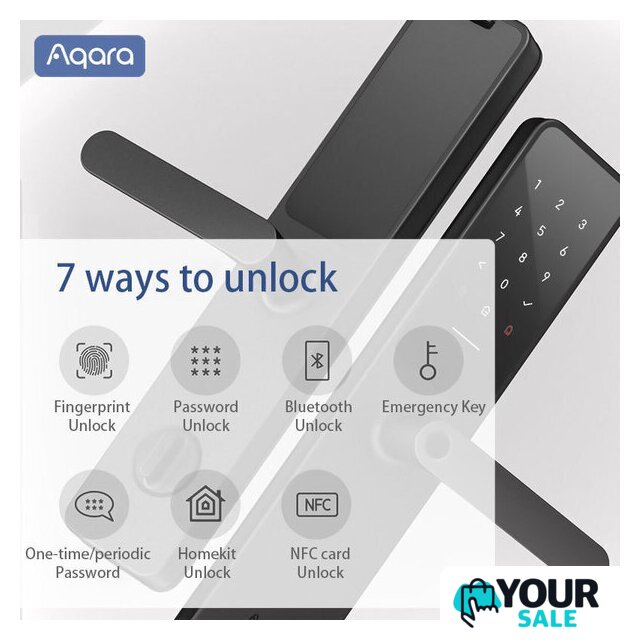 Умный дверной замок Aqara Door Lock A100 Zigbee ZNMS02ES - Изображение №3 — Интернет-магазин Your Sale