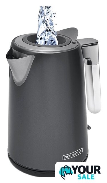 Электрический чайник Polaris PWK 1746CA Water Way Pro (серый) - Изображение №1 — Интернет-магазин Your Sale