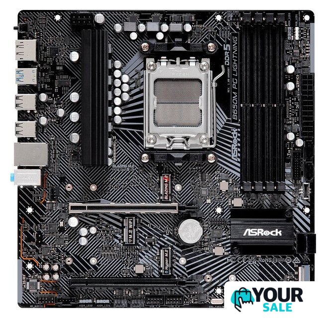 Материнская плата ASRock B650M PG Lightning - Изображение №2 — Интернет-магазин Your Sale