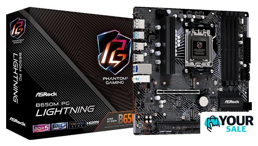 Материнская плата ASRock B650M PG Lightning - Изображение №6 — Интернет-магазин Your Sale