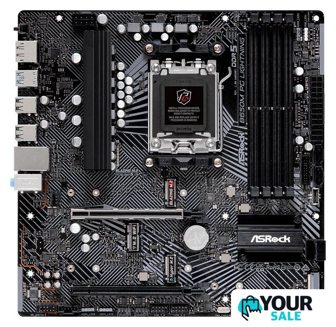 Материнская плата ASRock B650M PG Lightning - Изображение №1 — Интернет-магазин Your Sale