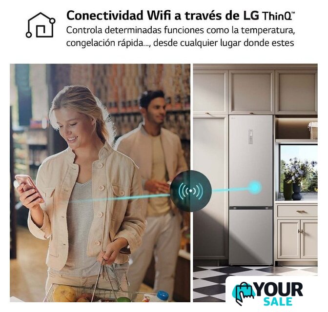 Холодильник LG Door Cooling+ GBV5250EPY - Изображение №13 — Интернет-магазин Your Sale