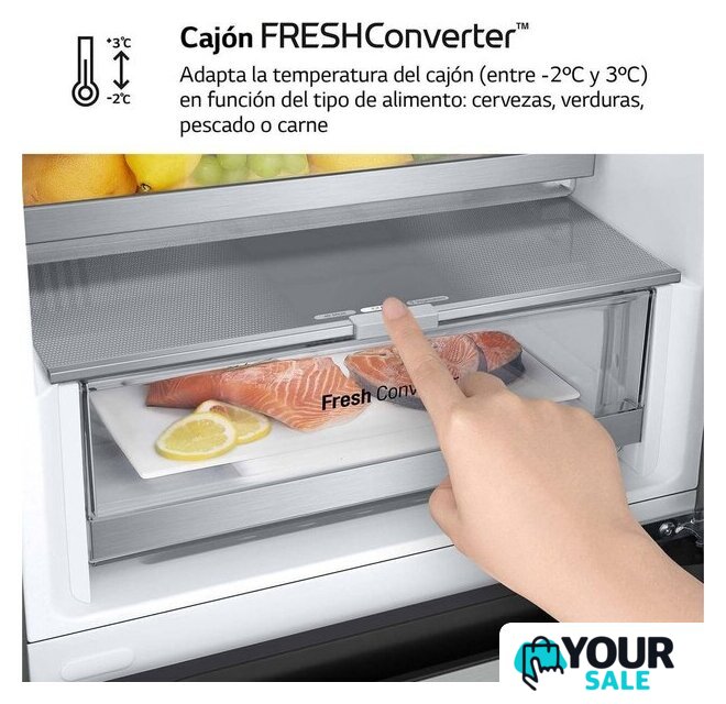 Холодильник LG Door Cooling+ GBV5250EPY - Изображение №9 — Интернет-магазин Your Sale