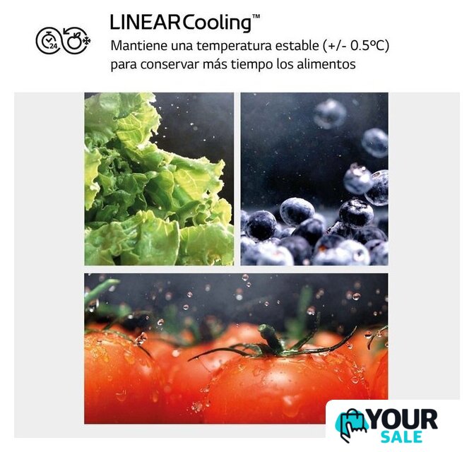 Холодильник LG Door Cooling+ GBV5250EPY - Изображение №6 — Интернет-магазин Your Sale