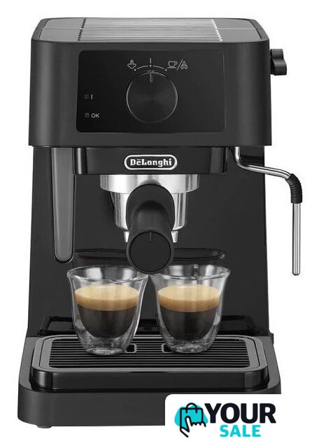 Рожковая кофеварка DeLonghi Stilosa EC230.BK - Изображение №1 — Интернет-магазин Your Sale