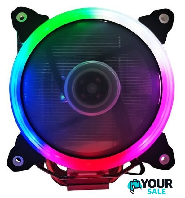 Кулер для процессора Gembird CPU-HURACAN-ARGB-X130 - Изображение №1 — Интернет-магазин Your Sale