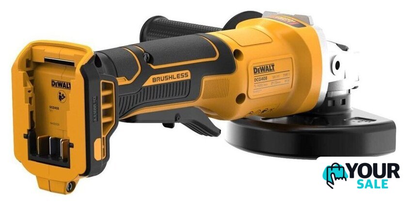 Угловая шлифмашина DeWalt DCG408N (без АКБ) - Изображение №7 — Интернет-магазин Your Sale
