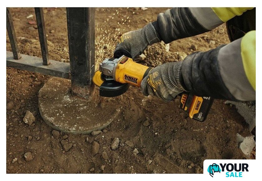 Угловая шлифмашина DeWalt DCG408N (без АКБ) - Изображение №8 — Интернет-магазин Your Sale