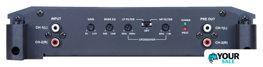 Автомобильный усилитель Alpine BBX-T600 - Изображение №2 — Интернет-магазин Your Sale