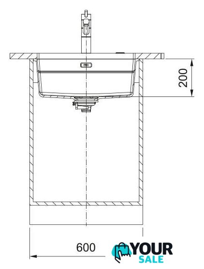 Кухонная мойка Franke Kanon KNG PRO 110-52 125.0749.655 (белый полярный) - Изображение №6 — Интернет-магазин Your Sale