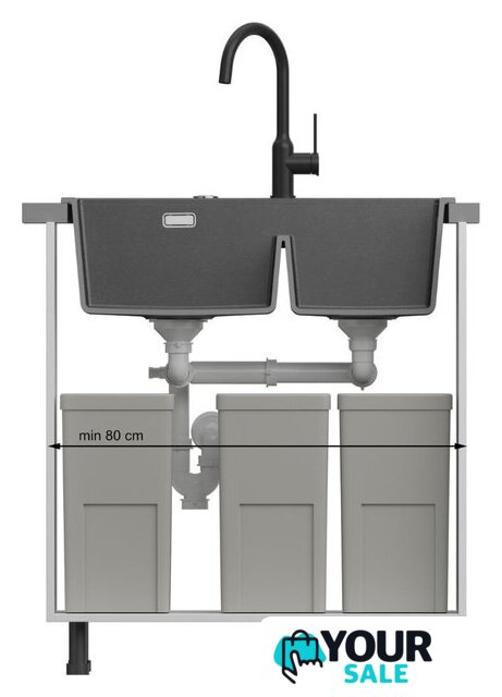 Кухонная мойка Quadron HQC7650U1_BS - Изображение №17 — Интернет-магазин Your Sale