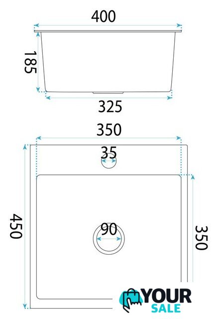 Кухонная мойка Rea Leo 40 ZLE-06000 - Изображение №8 — Интернет-магазин Your Sale