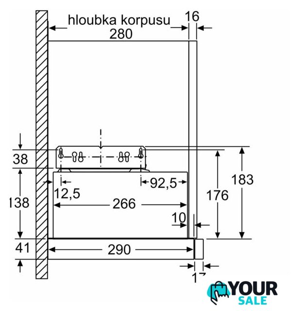 Кухонная вытяжка Bosch Serie 2 DFM064W55 - Изображение №14 — Интернет-магазин Your Sale