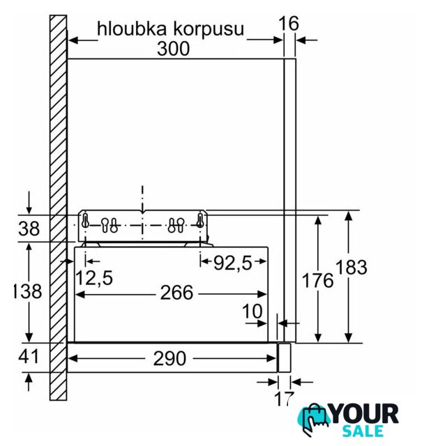 Кухонная вытяжка Bosch Serie 2 DFM064W55 - Изображение №13 — Интернет-магазин Your Sale