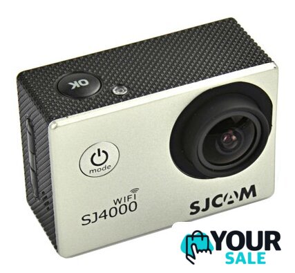 Экшен-камера SJCAM SJ4000 WiFi (серебристый) - Изображение №1 — Интернет-магазин Your Sale