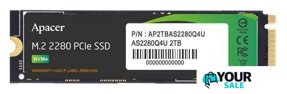 SSD Apacer AS2280Q4U M.2 PCIe Gen4 x4 2TB AP2TBAS2280Q4U-1 - Изображение №5 — Интернет-магазин Your Sale