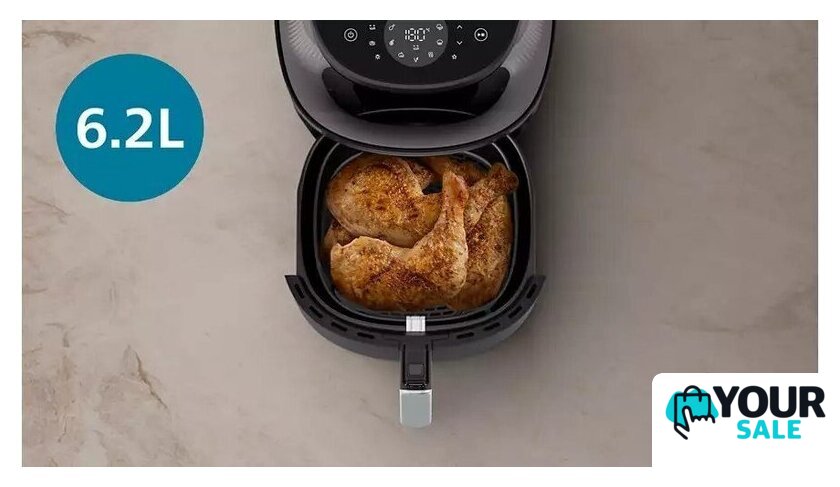 Аэрогриль (аэрофритюрница) Philips 3000 Series Airfryer NA330/00 - Изображение №6 — Интернет-магазин Your Sale