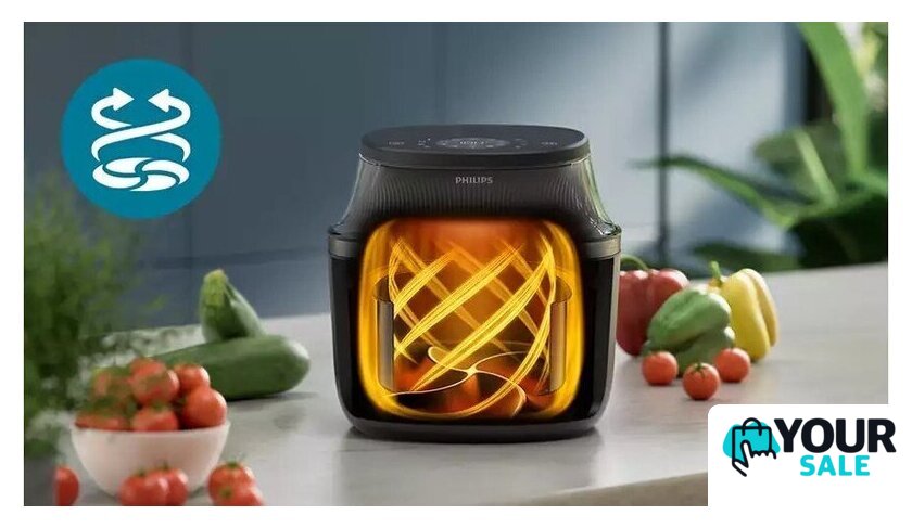 Аэрогриль (аэрофритюрница) Philips 3000 Series Airfryer NA330/00 - Изображение №3 — Интернет-магазин Your Sale