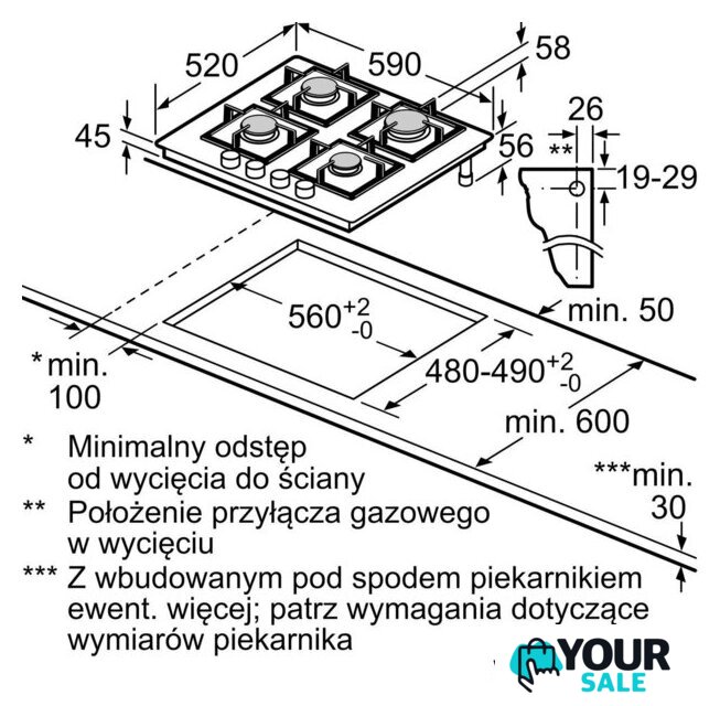 Варочная панель Siemens iQ300 EN6B6PK40 - Изображение №6 — Интернет-магазин Your Sale
