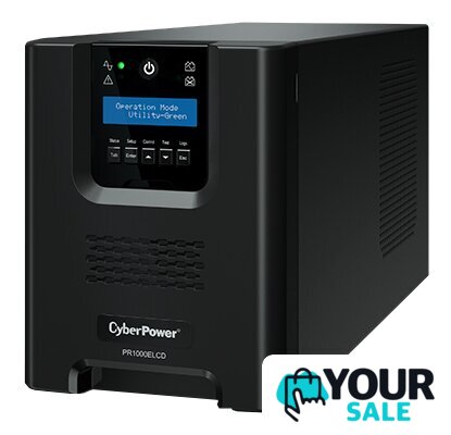 Источник бесперебойного питания CyberPower PR1000ELCD 1000VA - Изображение №1 — Интернет-магазин Your Sale