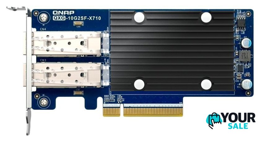 Сетевая карта QNAP QXG-10G2SF-X710 - Изображение №1 — Интернет-магазин Your Sale
