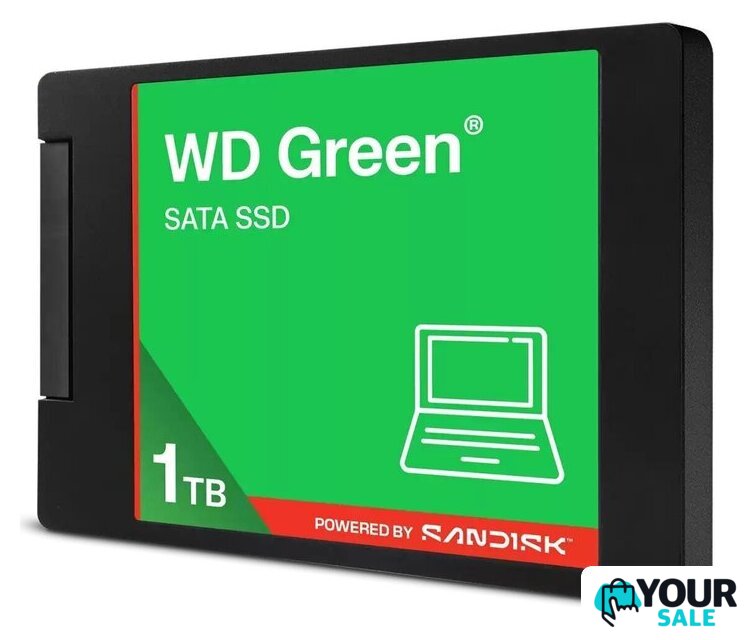 SSD WD Green 1TB WDS100T5G0A - Изображение №2 — Интернет-магазин Your Sale