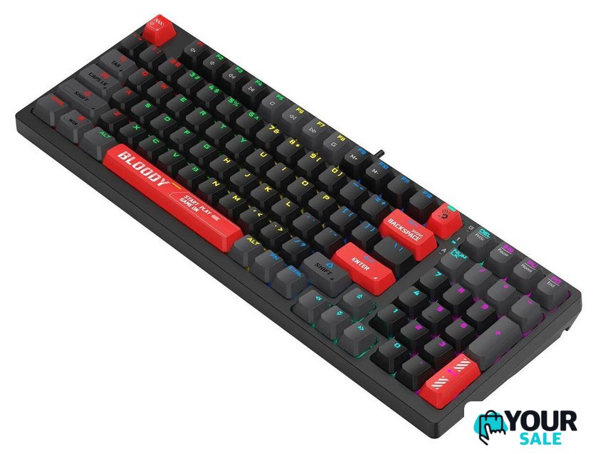 Клавиатура A4Tech Bloody S98 Red (Bloody BLMS Red Plus) - Изображение №11 — Интернет-магазин Your Sale