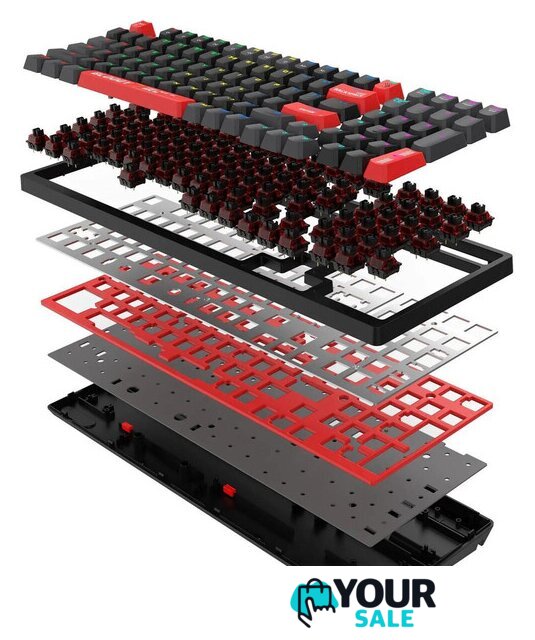 Клавиатура A4Tech Bloody S98 Red (Bloody BLMS Red Plus) - Изображение №17 — Интернет-магазин Your Sale