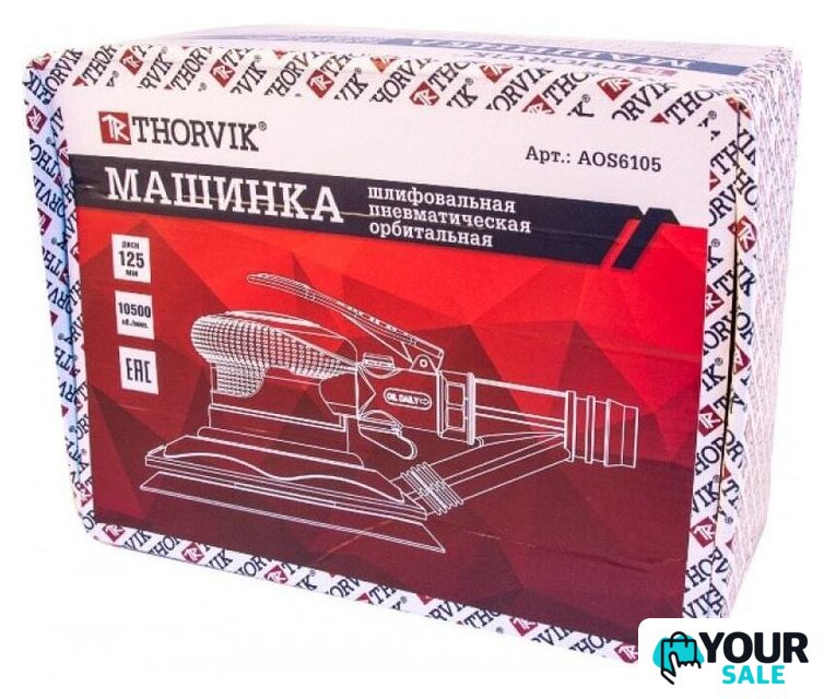 Пневмошлифмашина Thorvik AOS6105 - Изображение №5 — Интернет-магазин Your Sale