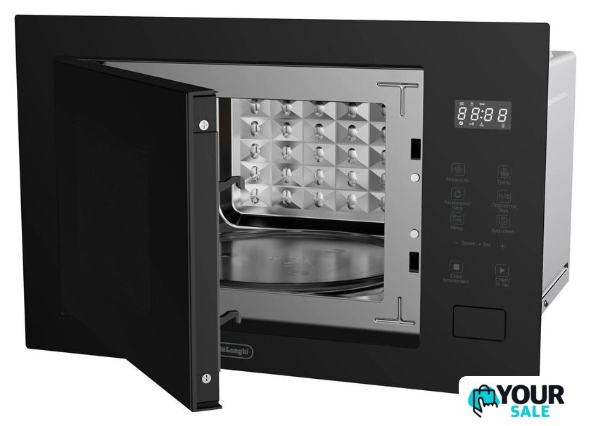 Микроволновая печь DeLonghi DMO 25NB Teano - Изображение №4 — Интернет-магазин Your Sale