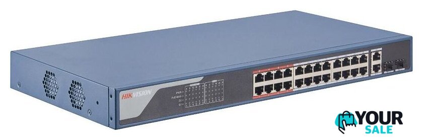 Настраиваемый коммутатор Hikvision DS-3E1326P-EI - Изображение №1 — Интернет-магазин Your Sale