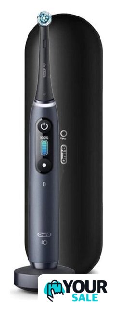Электрическая зубная щетка Oral-B iO 8 (черный, с футляром, 1 насадка) - Изображение №2 — Интернет-магазин Your Sale