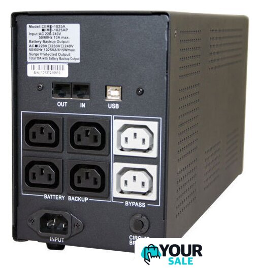 Источник бесперебойного питания Powercom Imperial IMP-1500AP 1500VA - Изображение №3 — Интернет-магазин Your Sale