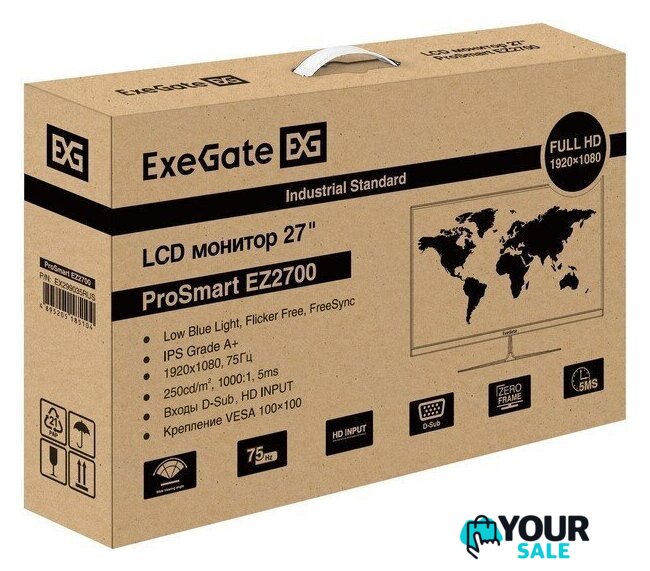 Монитор ExeGate ProSmart EZ2700 EX299035RUS - Изображение №9 — Интернет-магазин Your Sale
