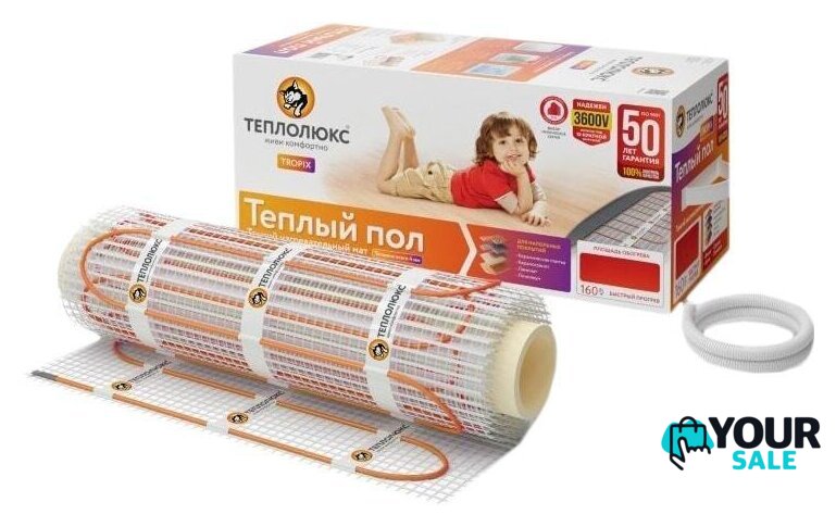 Нагревательный мат Теплолюкс Tropix МНН 1.5 кв.м. 240 Вт - Изображение №1 — Интернет-магазин Your Sale