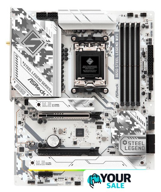Материнская плата ASRock B650 Steel Legend WiFi - Изображение №1 — Интернет-магазин Your Sale