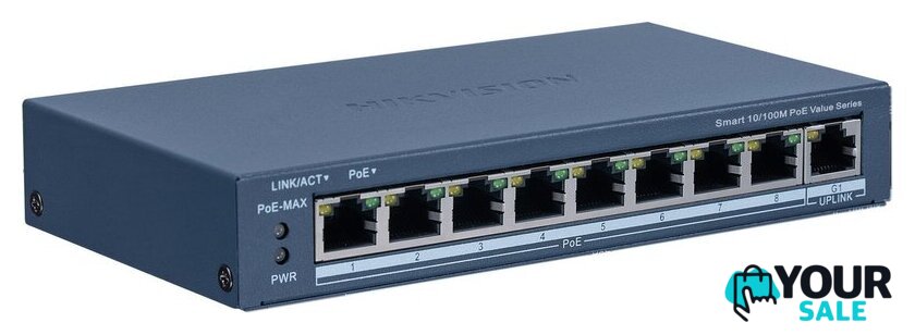 Настраиваемый коммутатор Hikvision DS-3E1309P-EI/M - Изображение №1 — Интернет-магазин Your Sale
