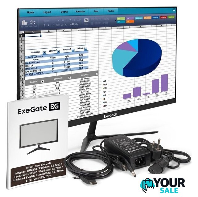 Монитор ExeGate ProSmart EV2207 EX294426RUS - Изображение №5 — Интернет-магазин Your Sale