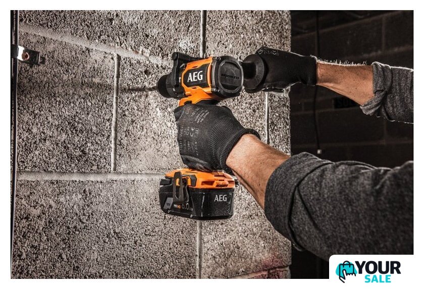 Ударная дрель-шуруповерт AEG Powertools BSB 18BL2-602K 4935481043 (с 2-мя АКБ, кейс) - Изображение №7 — Интернет-магазин Your Sale