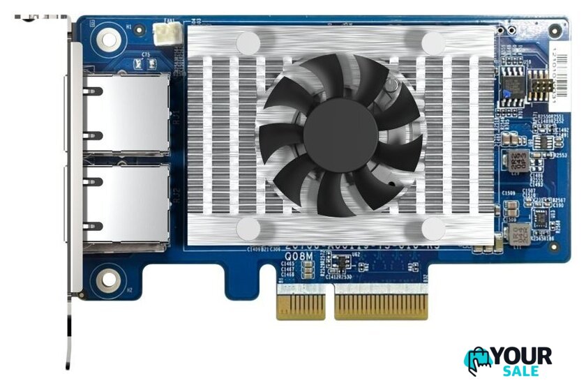 Сетевая карта QNAP QXG-10G2T-X710 - Изображение №1 — Интернет-магазин Your Sale