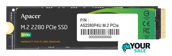 SSD Apacer AS2280P4U 512GB AP512GAS2280P4U-1 - Изображение №1 — Интернет-магазин Your Sale