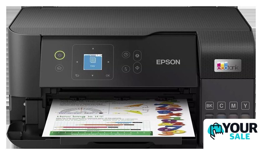 МФУ Epson EcoTank L3560 (ресурс стартовых контейнеров 6600/5900, контейнер 103) - Изображение №1 — Интернет-магазин Your Sale